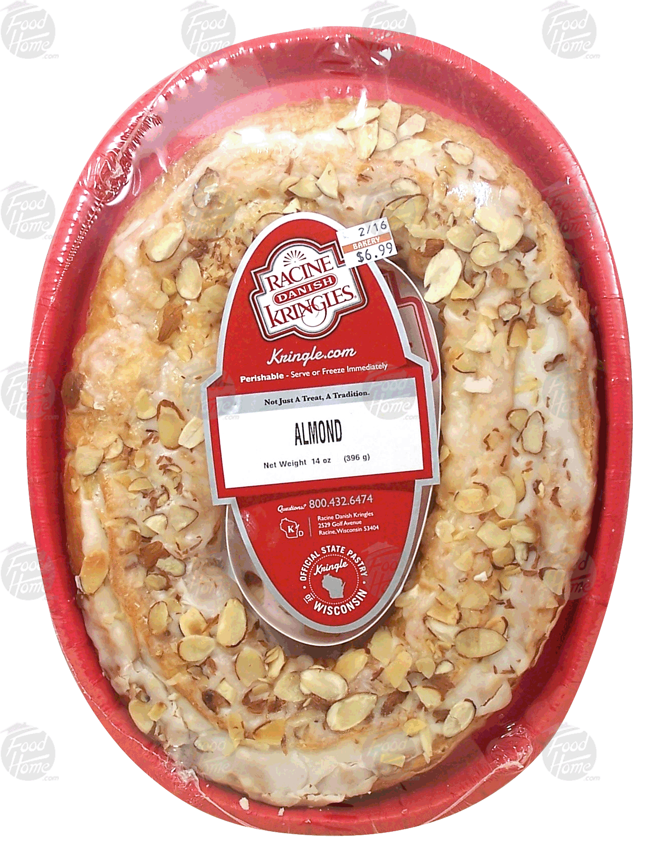 Racine Danish Kringles  almond danish Full-Size Picture